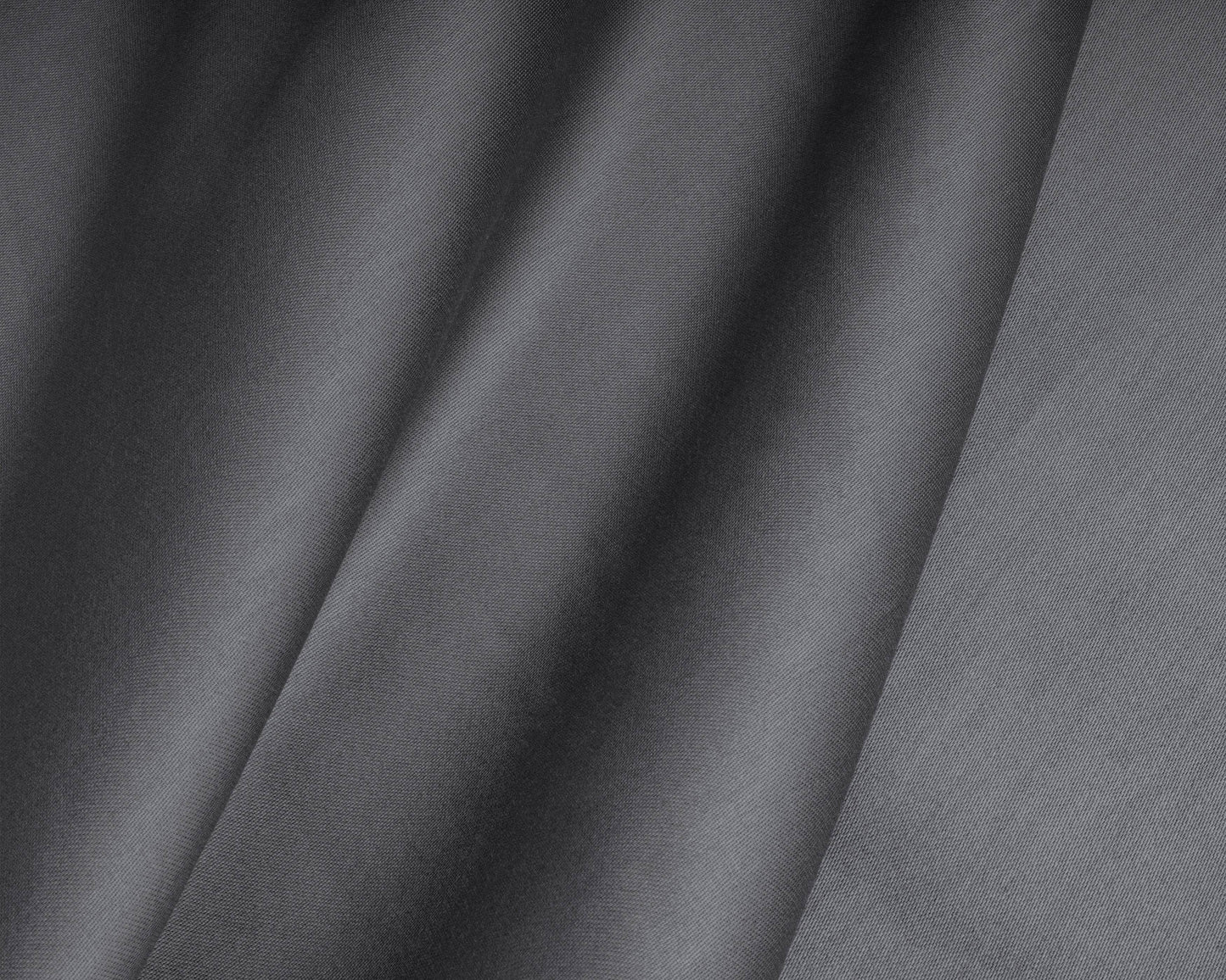 Split-Topper Satin Spannbettlaken Anthrazit 180 x 200 cm - Palo24