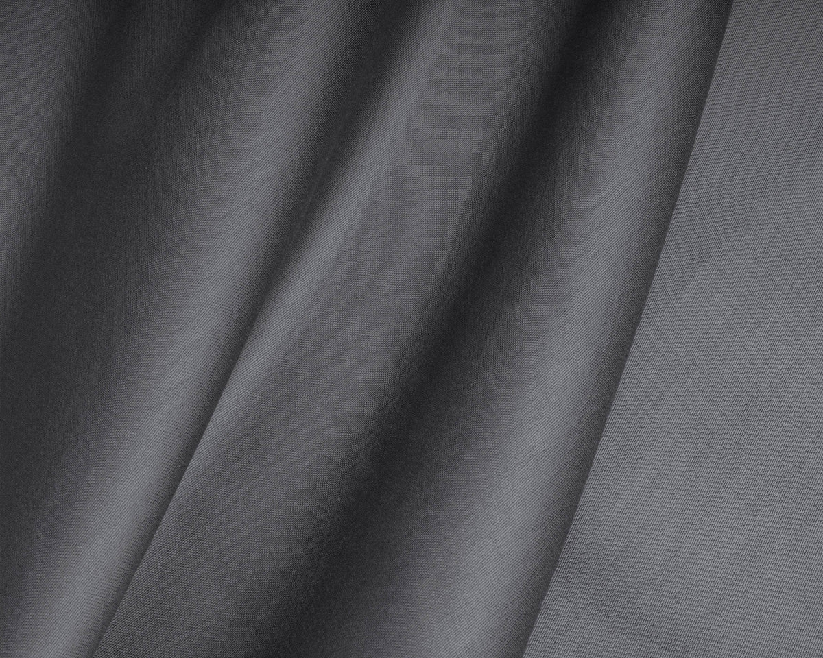 Split-Topper Satin Spannbettlaken Anthrazit 180 x 220 cm - Palo24