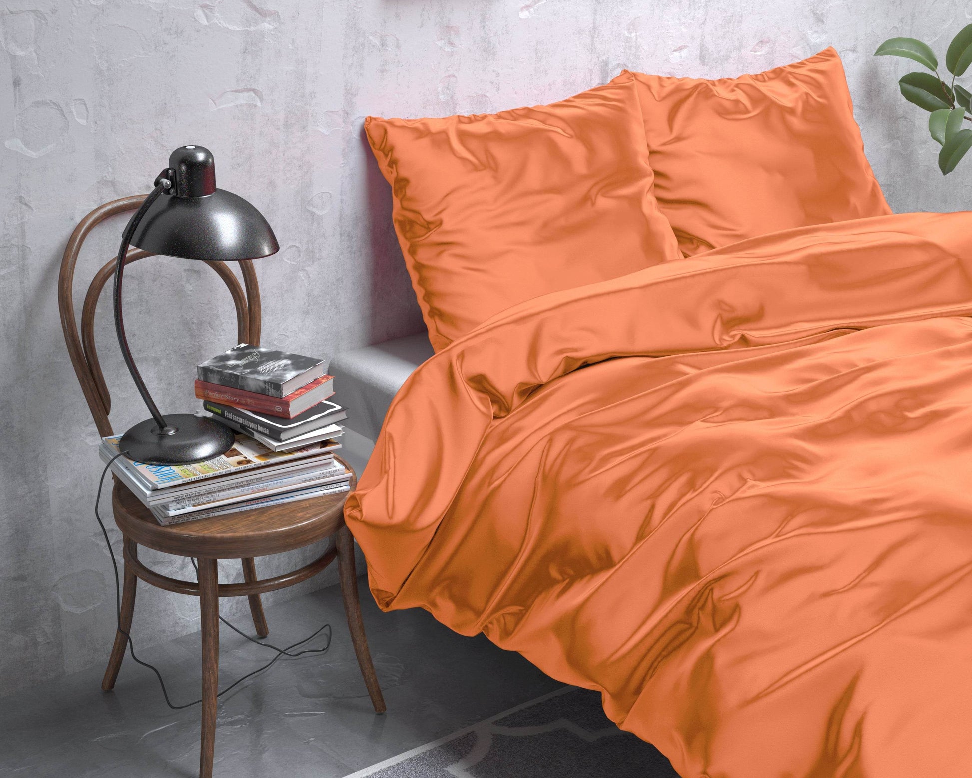 Bettbezug Beauty Skin Care Pastel Orange 140 x 220 cm - Palo24