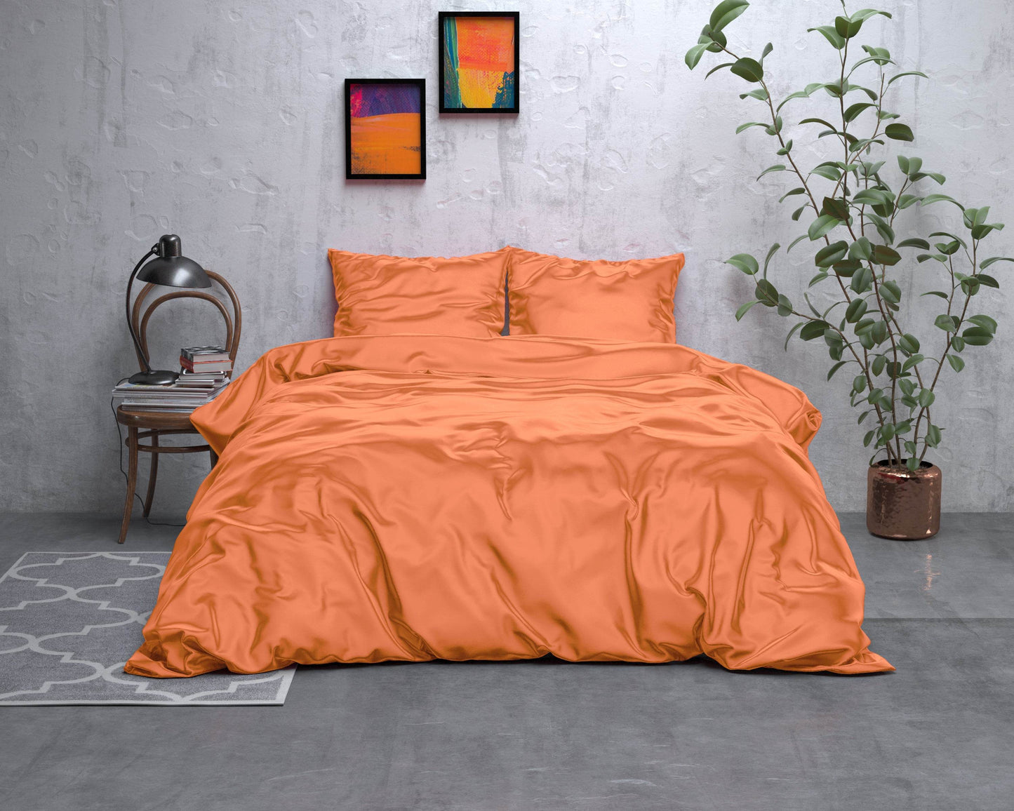 Bettbezug Beauty Skin Care Pastel Orange 200 x 220 cm - Palo24