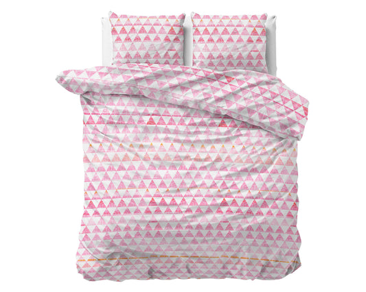 Bettbezug Jade rosa 200 x 220 cm - Palo24