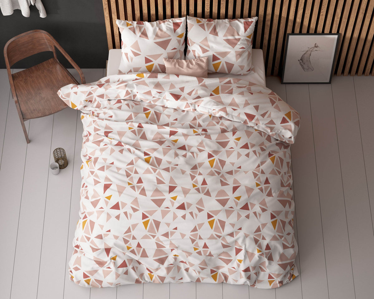 Bettbezug Bella Weiss 140x220 cm - Palo24