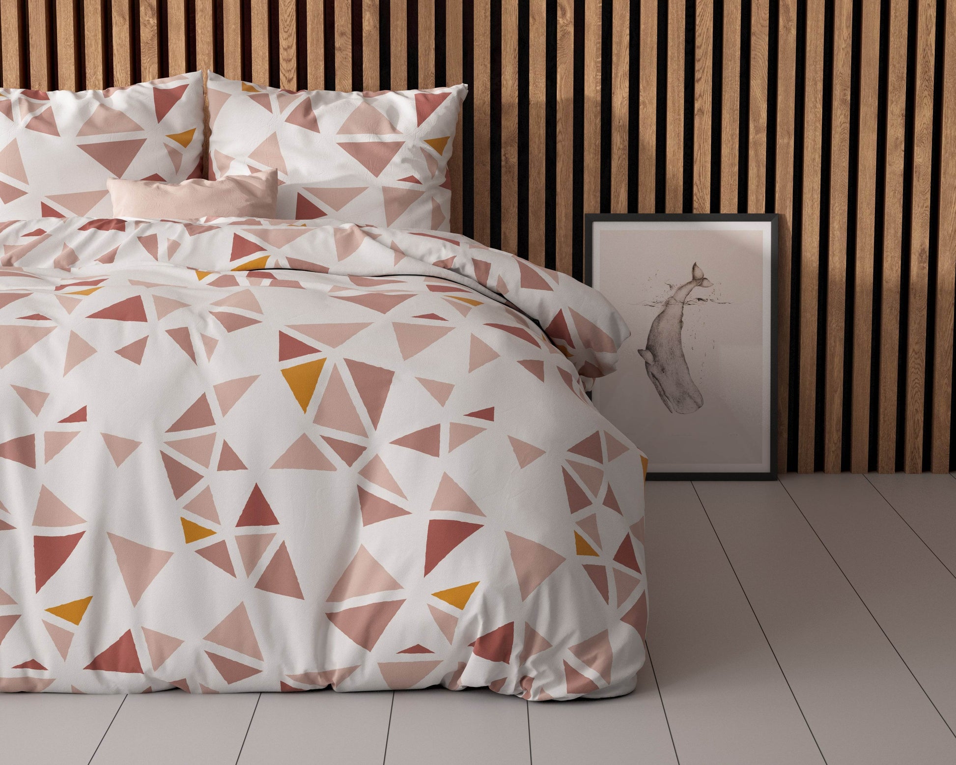 Bettbezug Bella Weiss 140x220 cm - Palo24