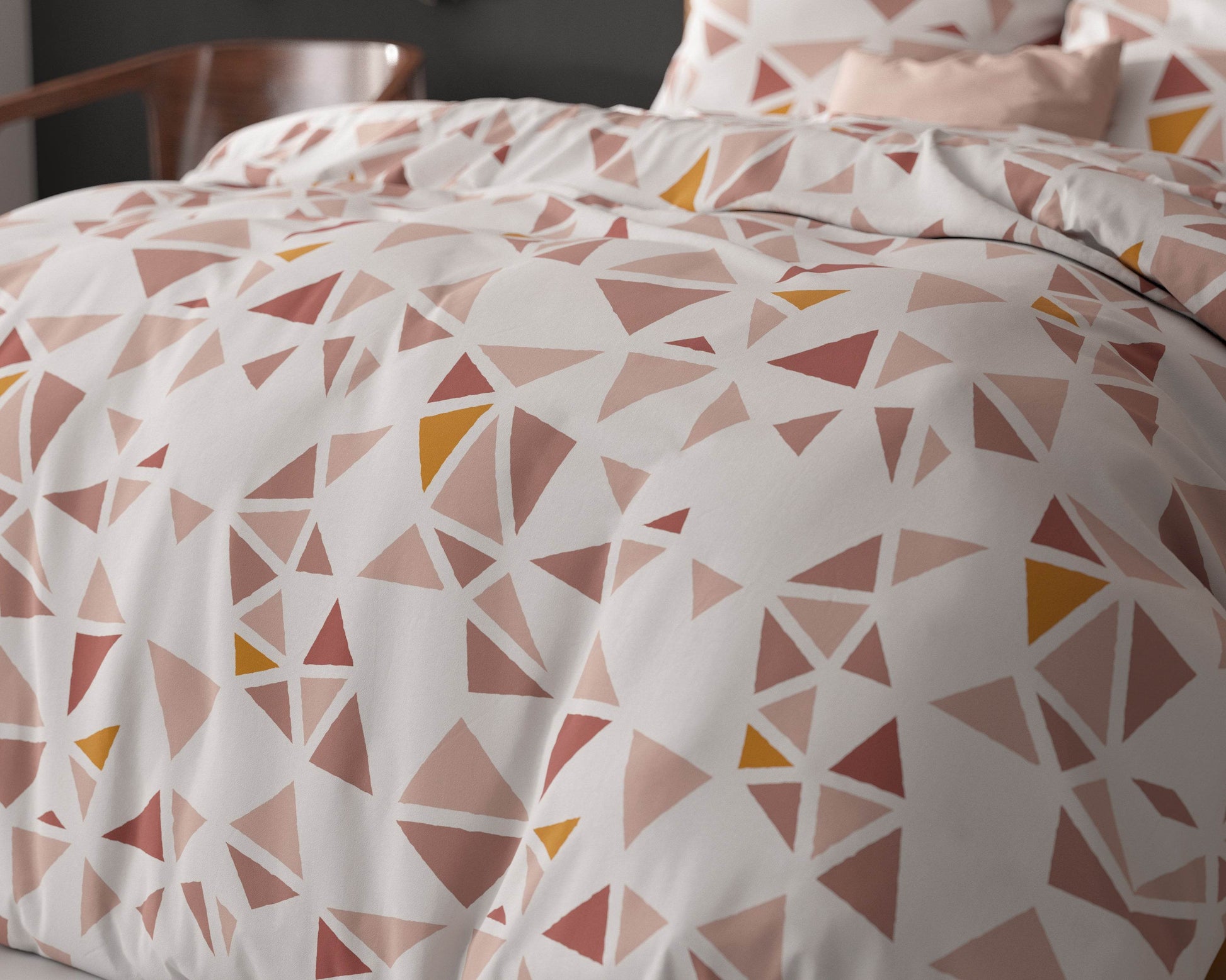 Bettbezug Bella Weiss 140x220 cm - Palo24