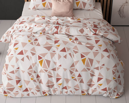 Bettbezug Bella Weiss 140x220 cm - Palo24