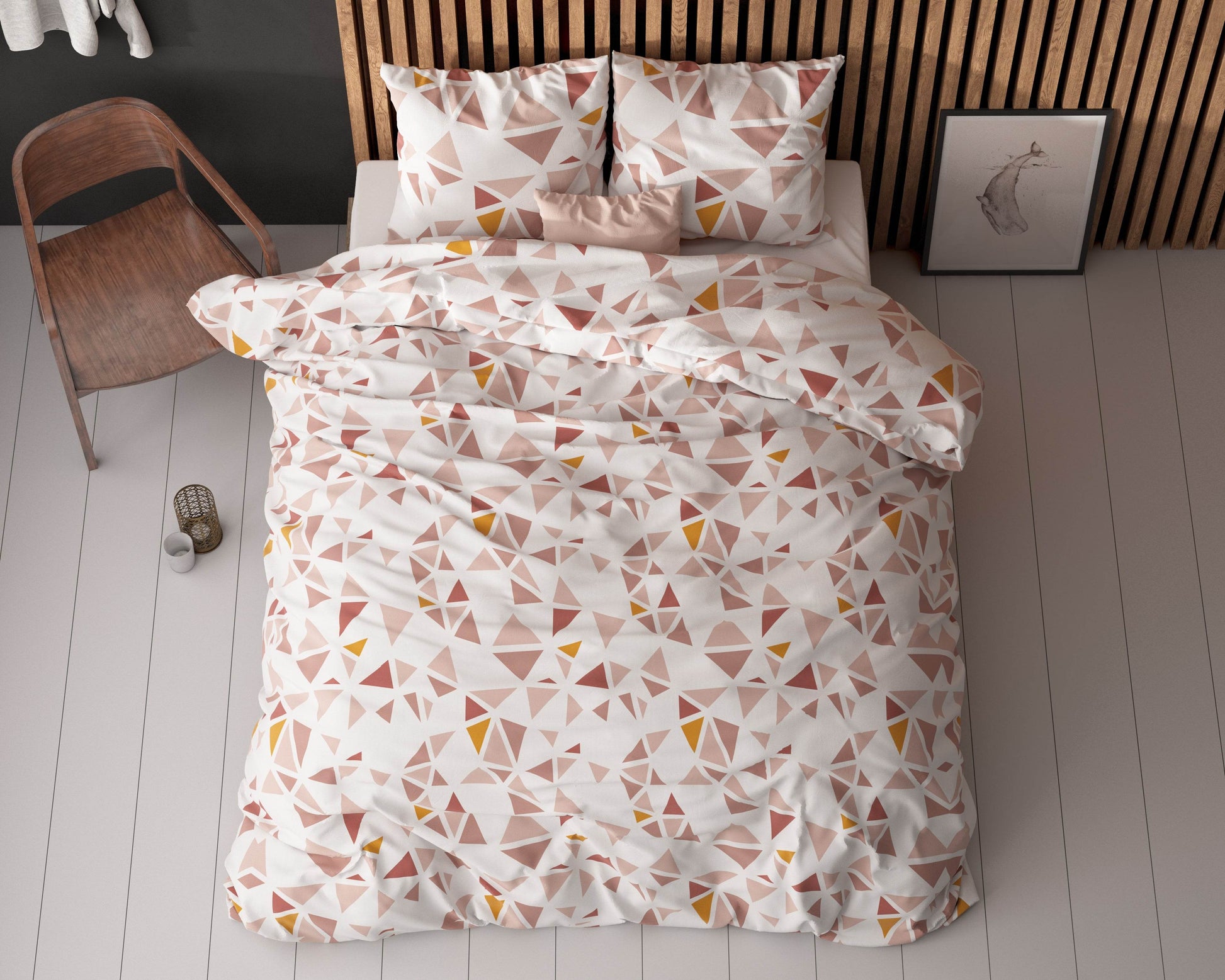 Bettbezug Bella Weiss 200x220 cm - Palo24
