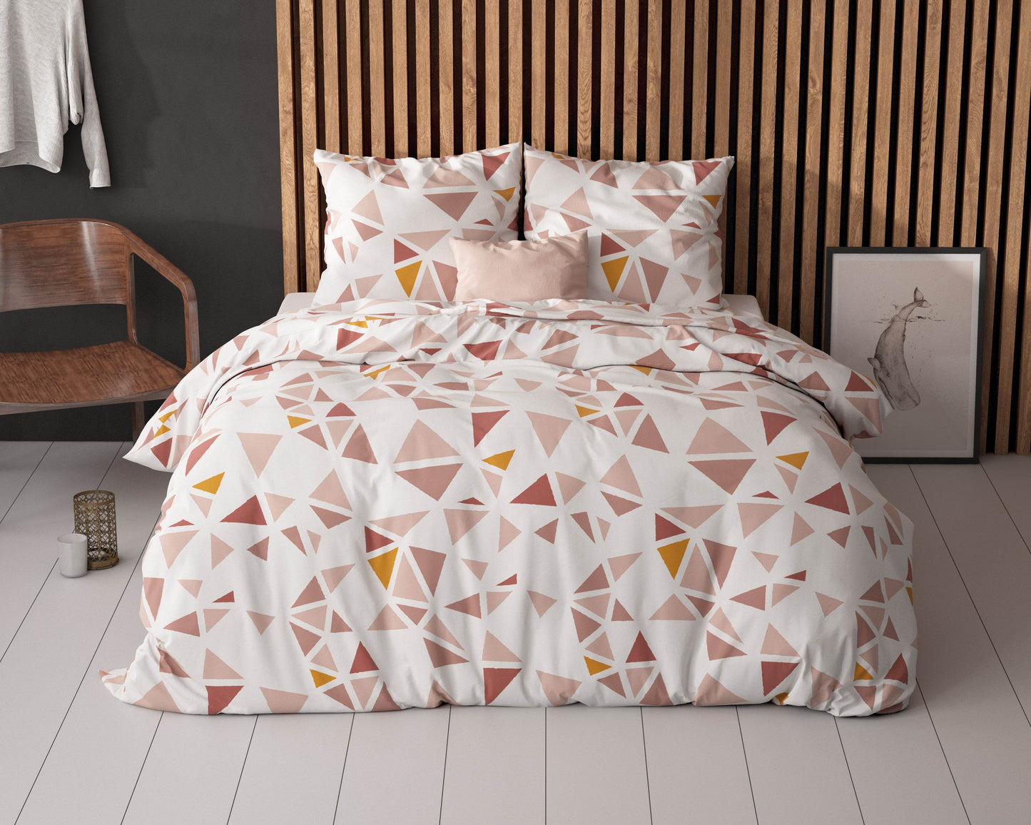 Bettbezug Bella Weiss 200x220 cm - Palo24