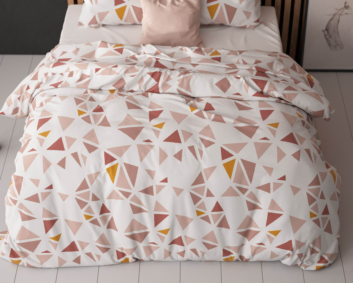 Bettbezug Bella Weiss 240x220 cm - Palo24