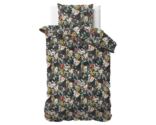 Bettbezug Jolisa 2 Schwarz 140x220 cm - Palo24