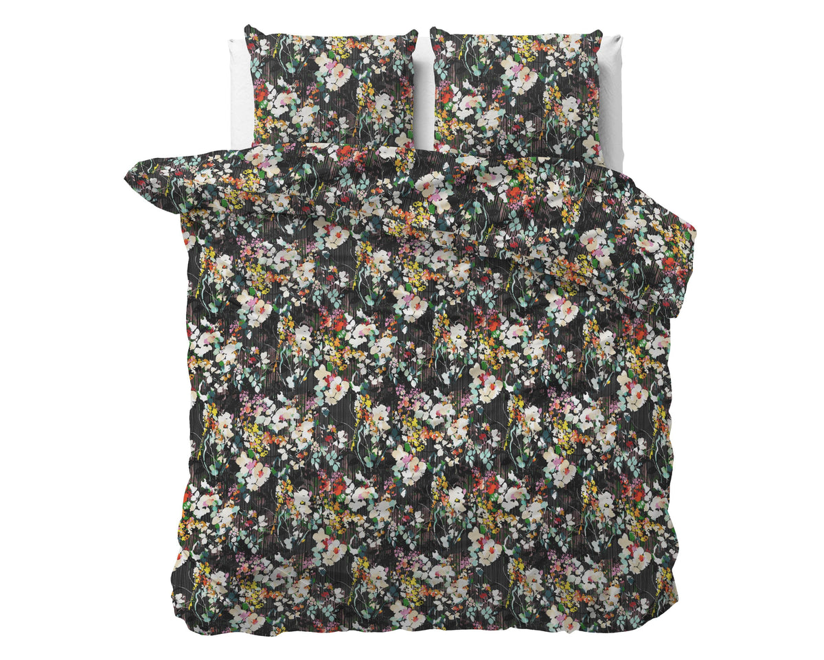 Bettbezug Jolisa 2 Schwarz 200x220 cm - Palo24