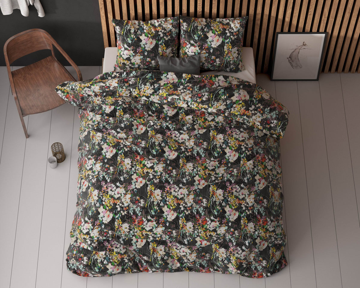 Bettbezug Jolisa 2 Schwarz 240x220 cm - Palo24