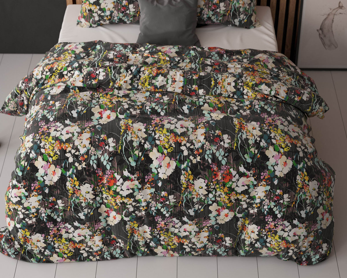 Bettbezug Jolisa 2 Schwarz 240x220 cm - Palo24