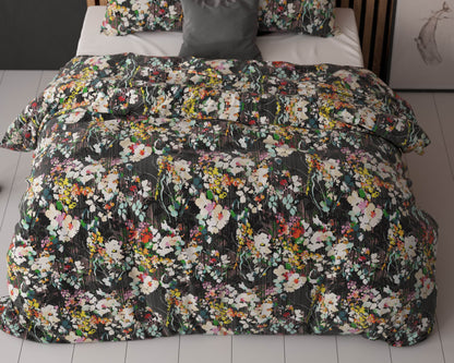 Bettbezug Jolisa 2 Schwarz 240x220 cm - Palo24