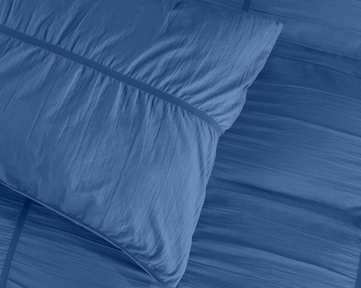 Bettbezug Calais Indigo 140 x 220 cm - Palo24