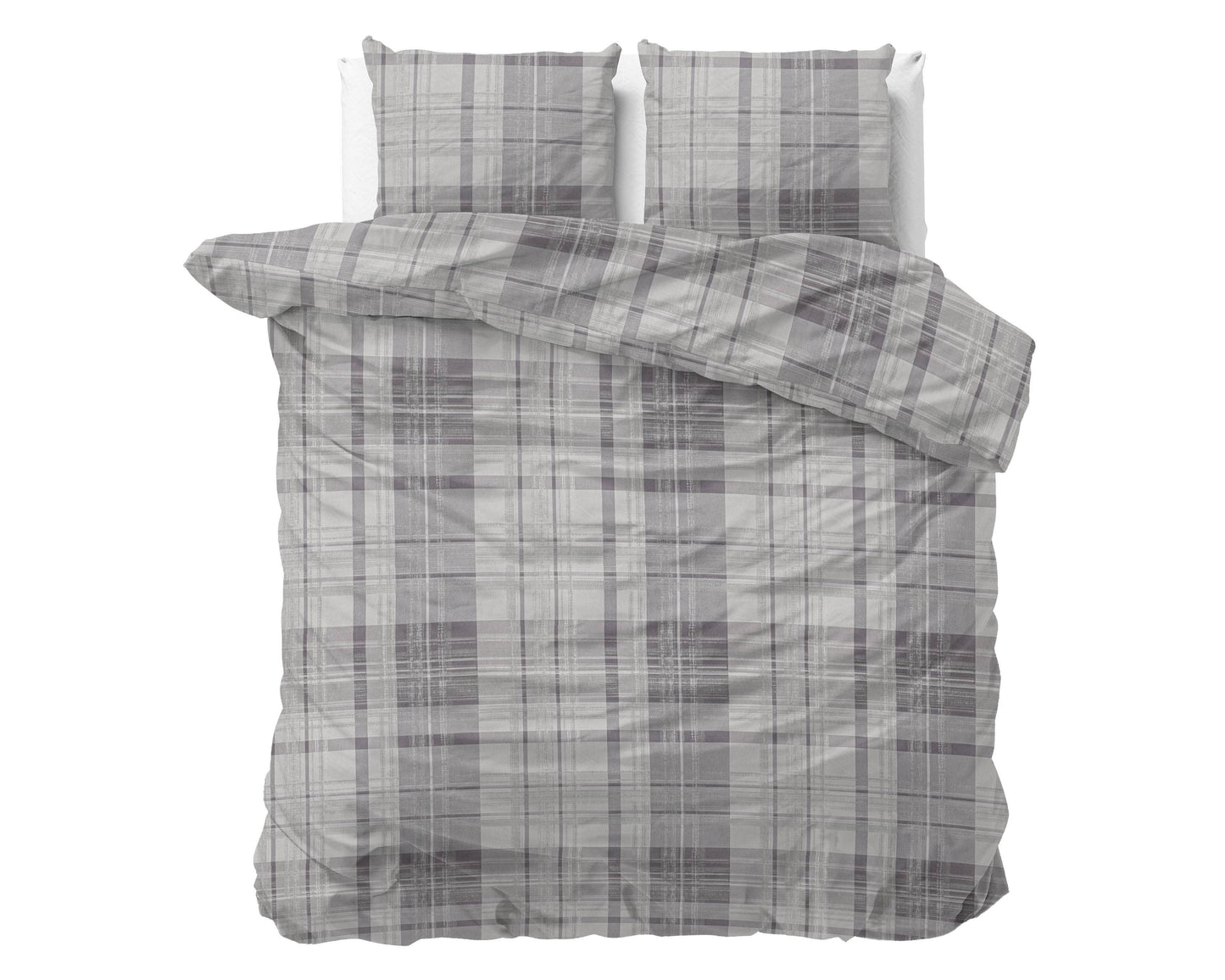 Bettbezug DH FL Theotis Grau 240 x 220 cm - Palo24