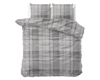 Bettbezug DH FL Theotis Grau 240 x 220 cm - Palo24