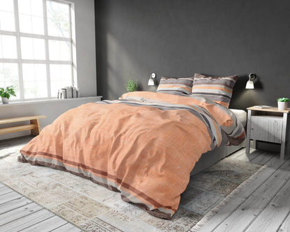 Bettbezug Sonta Orange 200 x 220 cm - Palo24