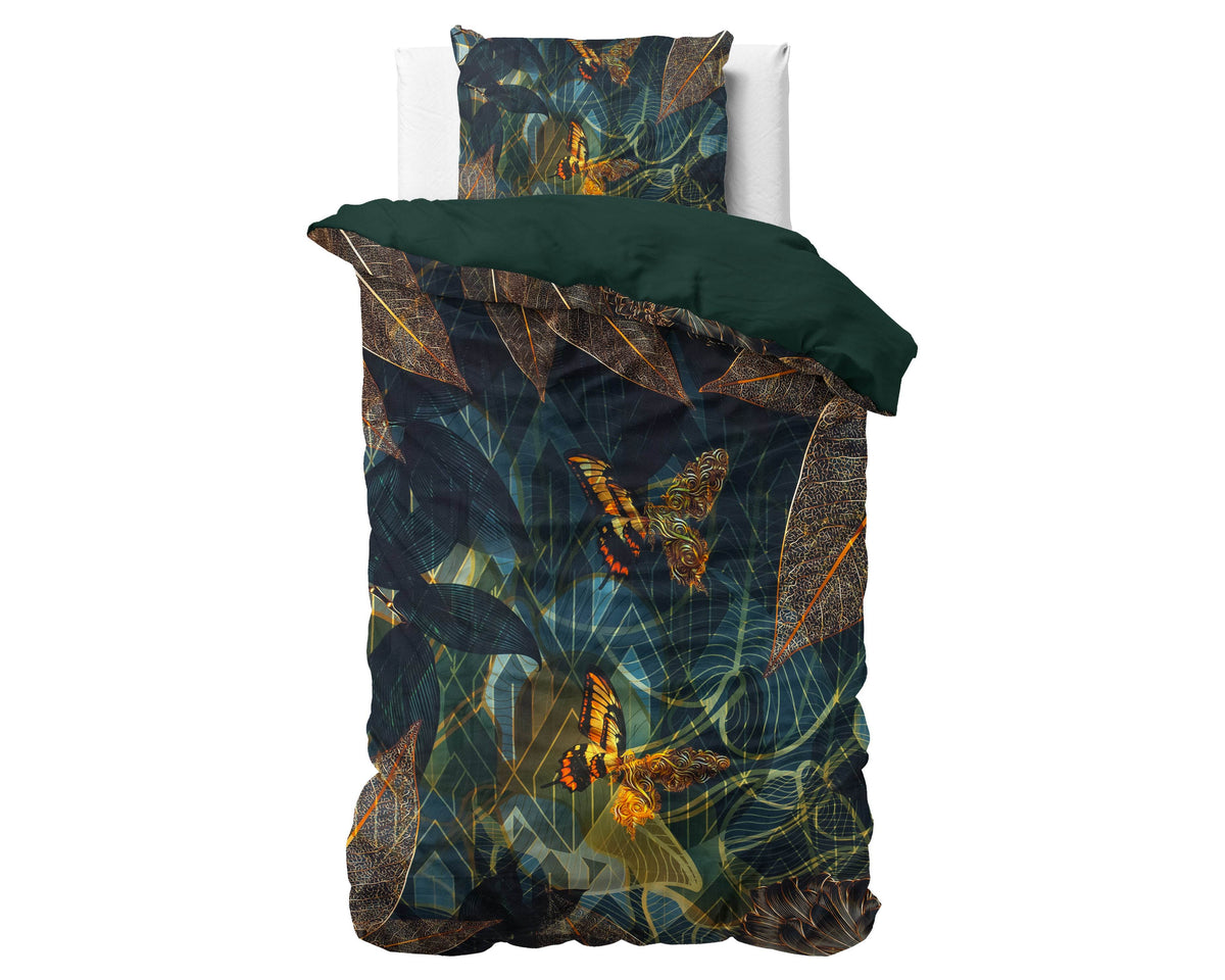 Bettbezug Dark Rises Black 140 x 220 cm - Palo24