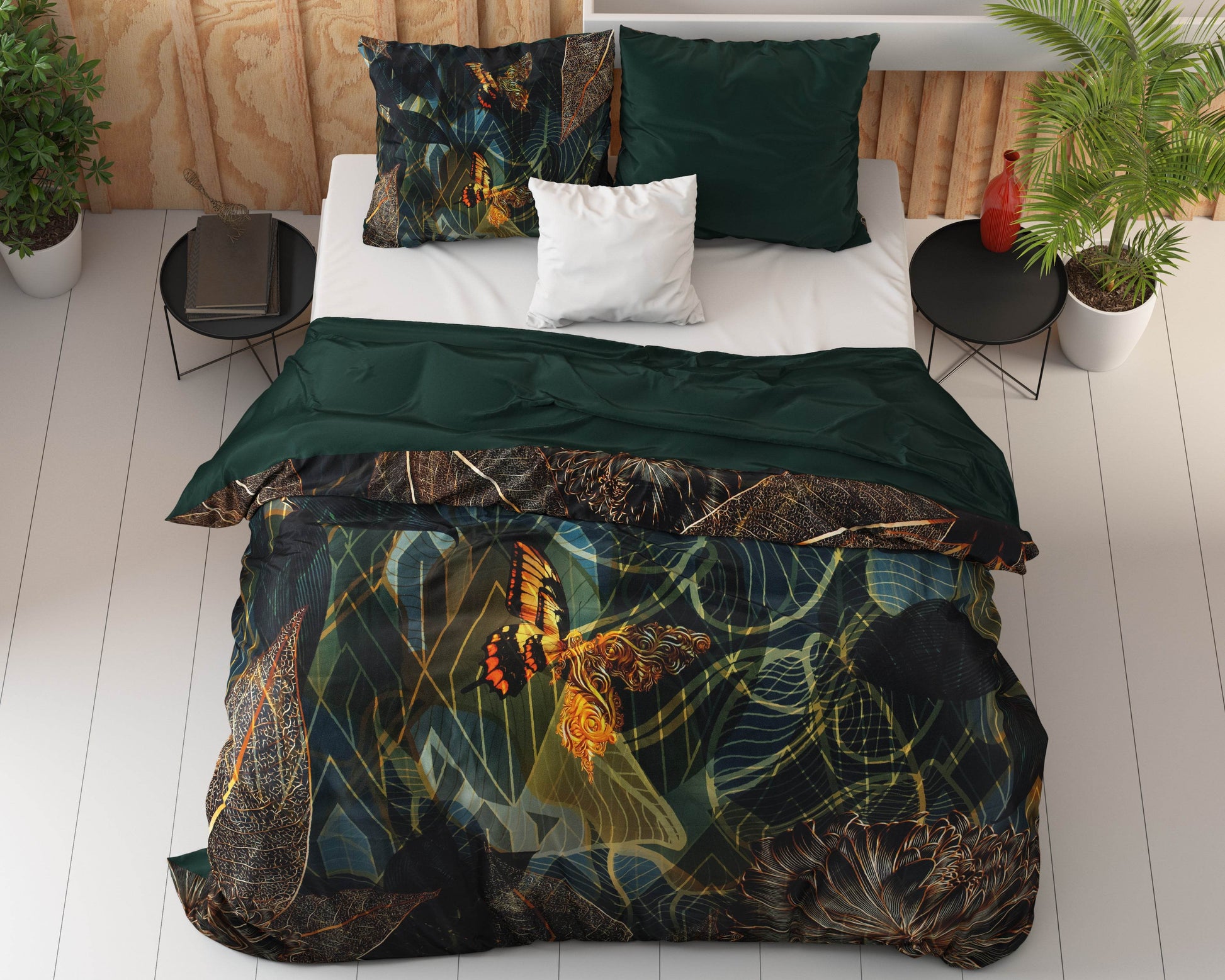 Bettbezug Dark Rises Black 200 x 220 cm - Palo24