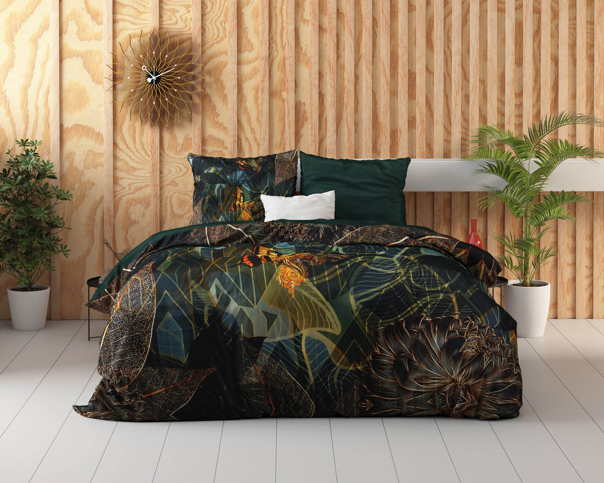 Bettbezug Dark Rises Black 200 x 220 cm - Palo24