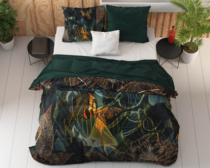 Bettbezug Dark Rises Black 240 x 220 cm - Palo24