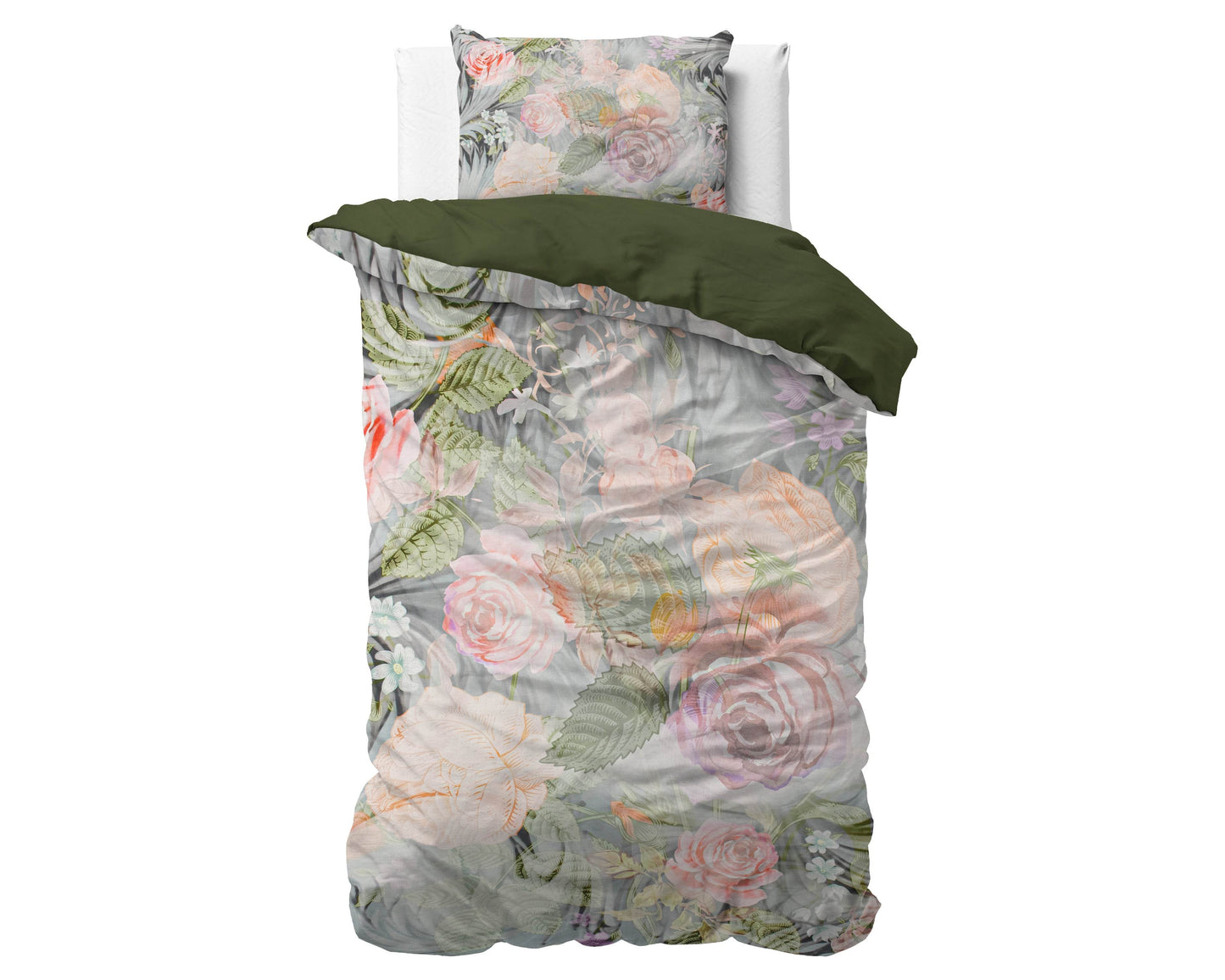 Bettbezug Mystery Flower White 140 x 220 cm - Palo24