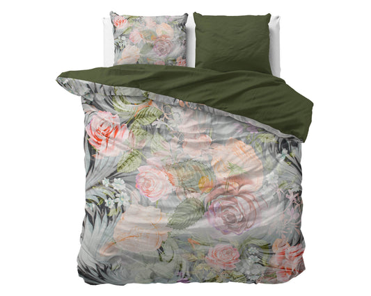Bettbezug Mystery Flower White 240 x 220 cm - Palo24