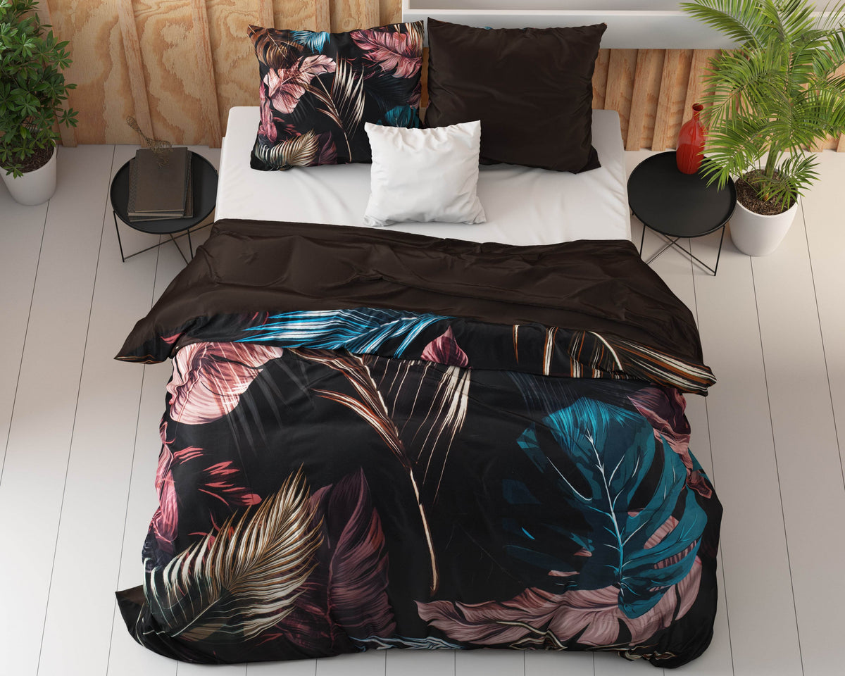 Bettbezug Isabella Black 140 x 220 cm - Palo24
