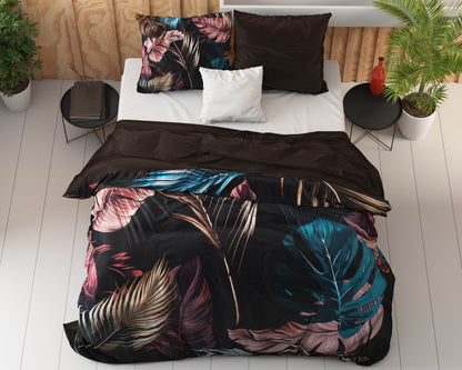 Bettbezug Isabella Black 140 x 220 cm - Palo24