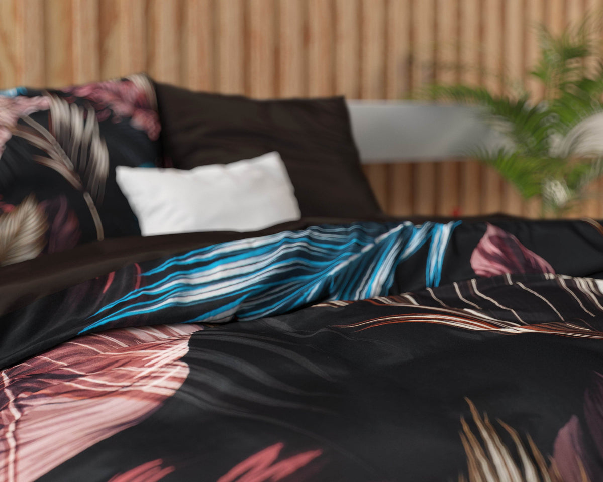 Bettbezug Isabella Black 140 x 220 cm - Palo24