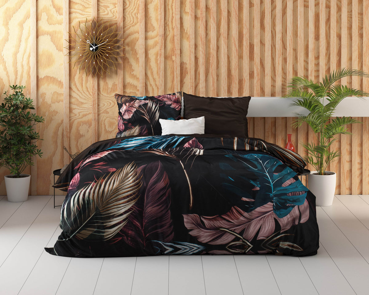 Bettbezug Isabella Black 140 x 220 cm - Palo24