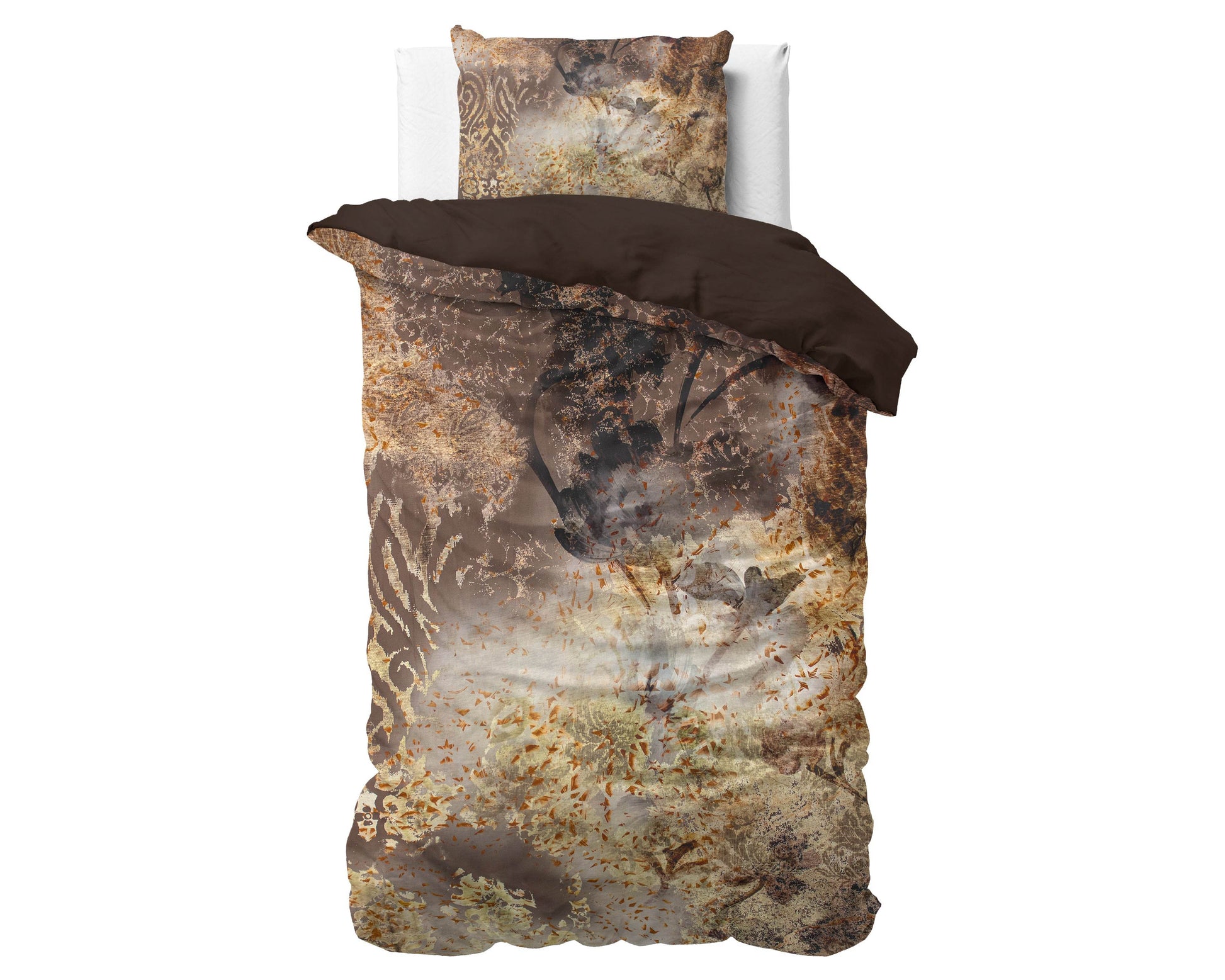Bettbezug Inferno Taupe 140 x 220 cm - Palo24