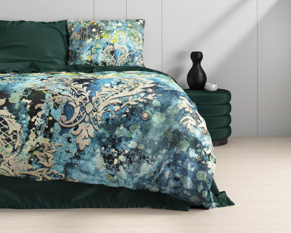 Bettbezug Ocean Drops Blue 140 x 220 cm - Palo24