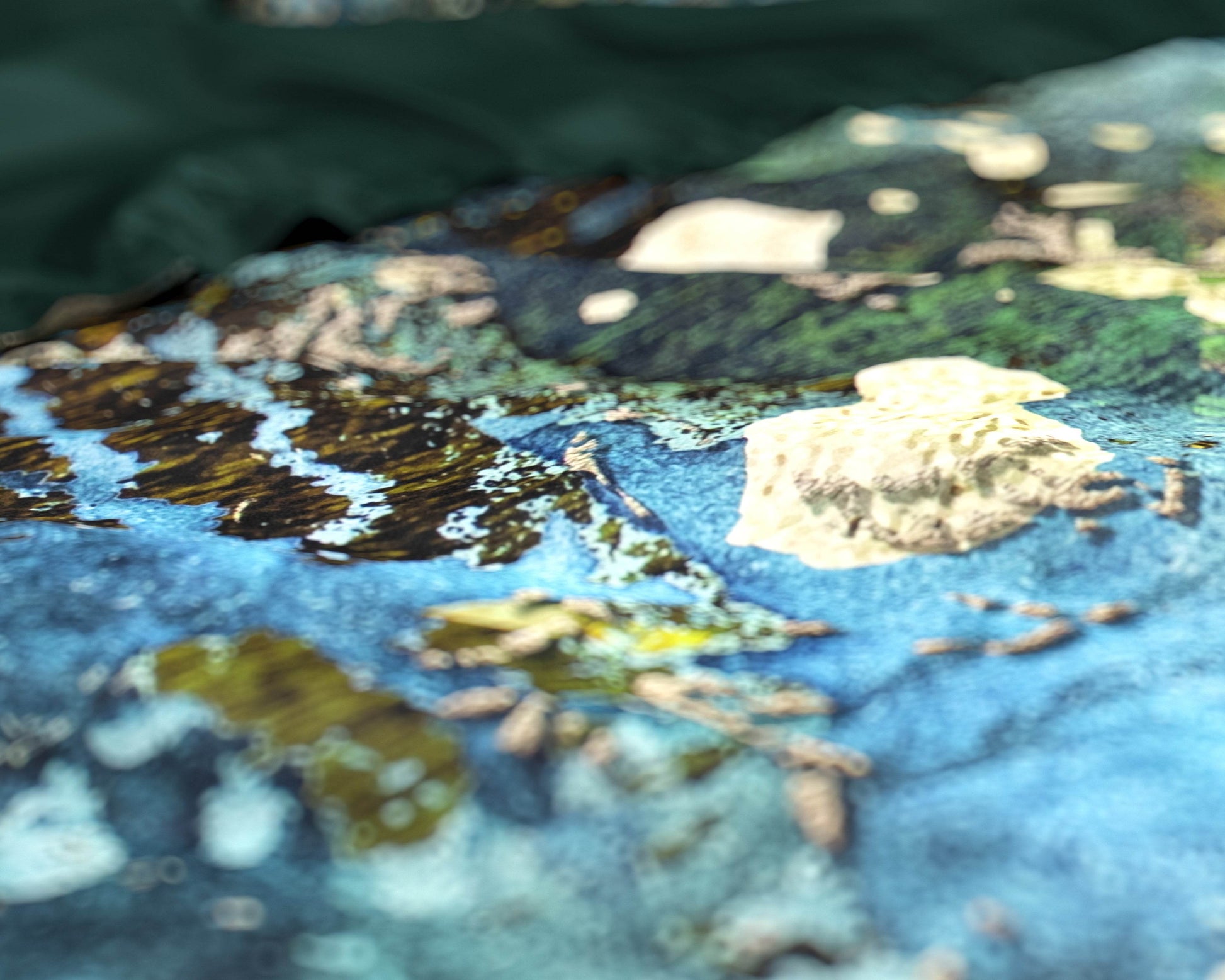 Bettbezug Ocean Drops Blue 140 x 220 cm - Palo24