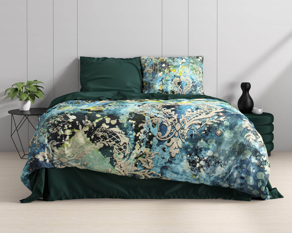Bettbezug Ocean Drops Blue 240 x 220 cm - Palo24