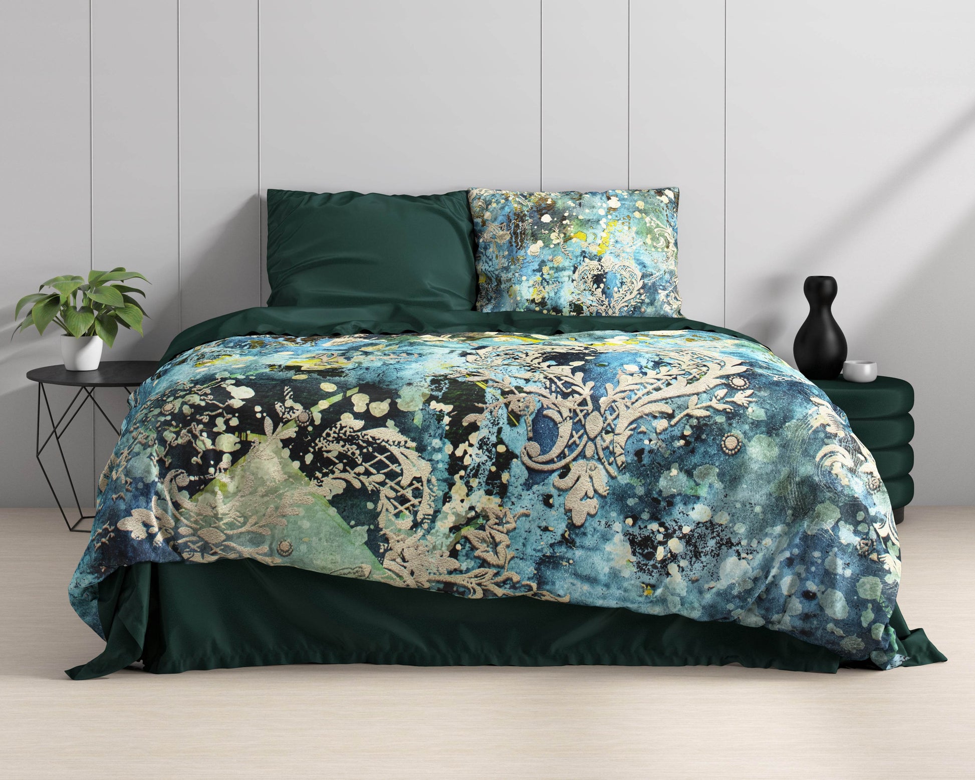 Bettbezug Ocean Drops Blue 240 x 220 cm - Palo24