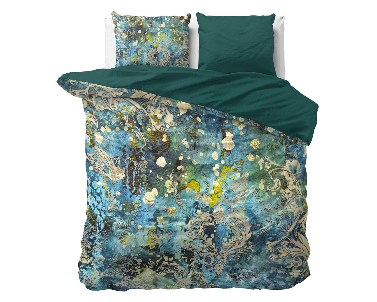 Bettbezug Ocean Drops Blue 240 x 220 cm - Palo24