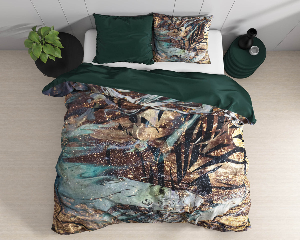 Bettbezug Apollo Taupe 140 x 220 cm - Palo24