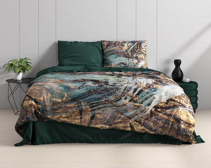 Bettbezug Apollo Taupe 240 x 220 cm - Palo24