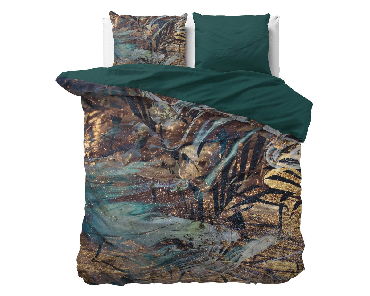 Bettbezug Apollo Taupe 240 x 220 cm - Palo24