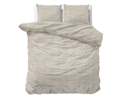 Bettbezug DH Flanel Leo Grau 200 x 220 cm - Palo24