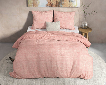 Bettbezug DH Flanel Leo rosa 200 x 220 cm - Palo24