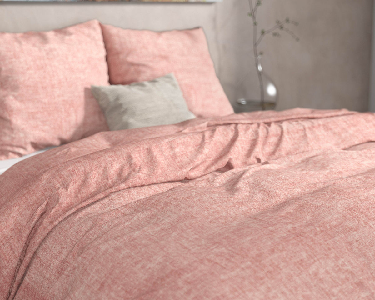 Bettbezug DH Flanel Leo rosa 200 x 220 cm - Palo24