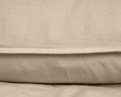 Bettbezug Stone Washed Sand 135 x 200 cm - Palo24