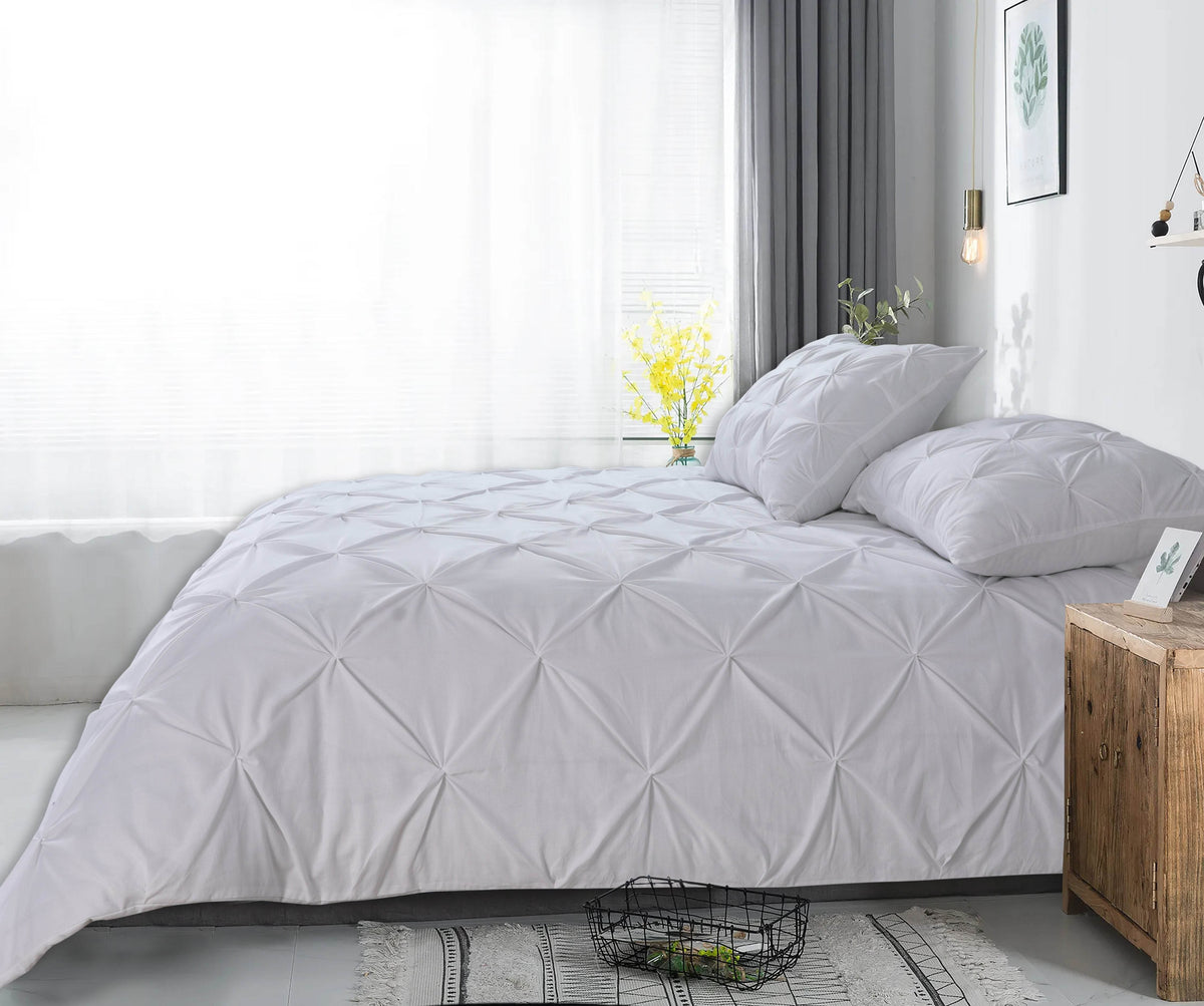 Bettbezug Salvador Weiss 240 x 220 cm - Palo24