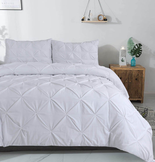 Bettbezug Salvador Weiss 200 x 220 cm - Palo24