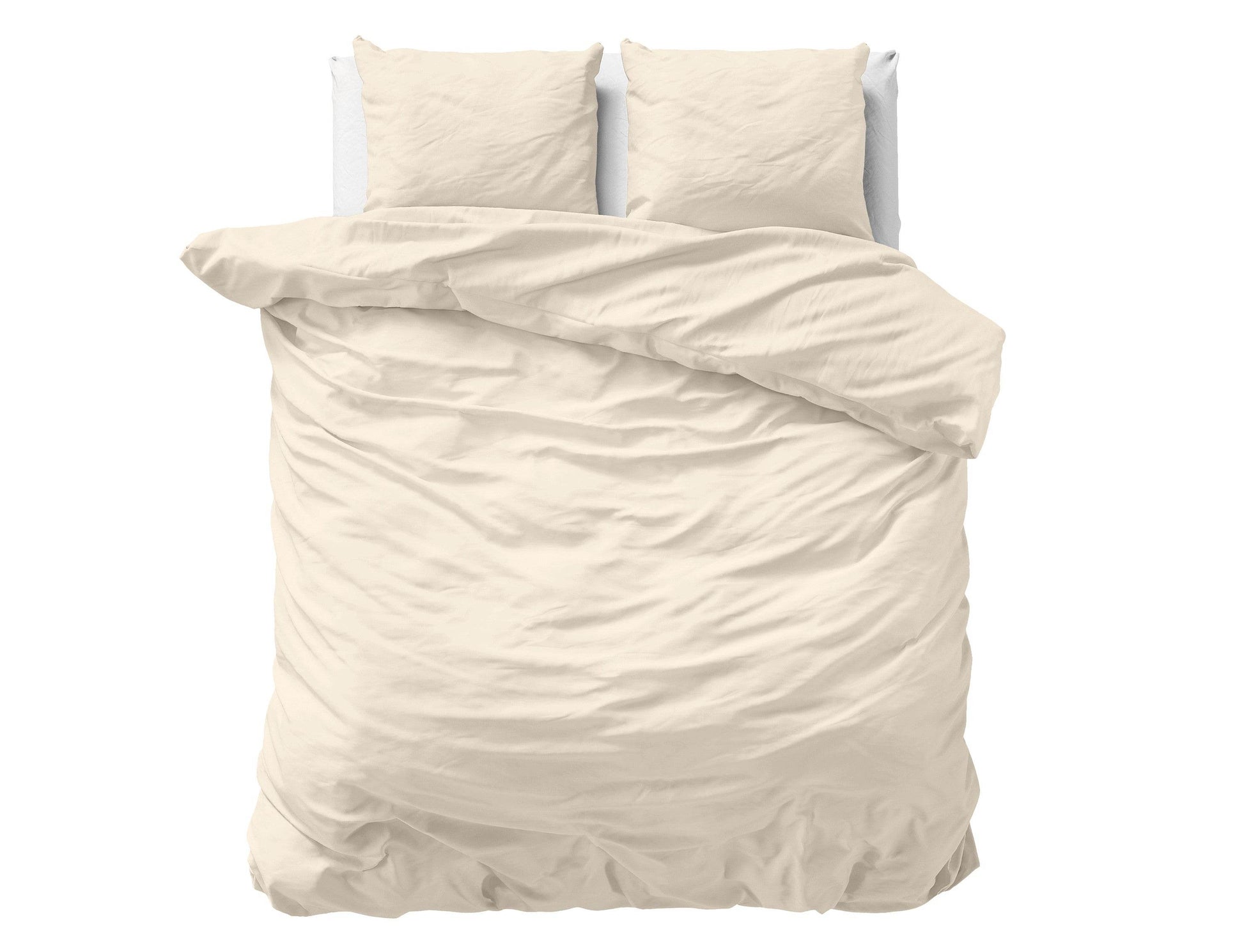 Bettbezug Uni Satijn Sand 240 x 200/220 cm - Palo24