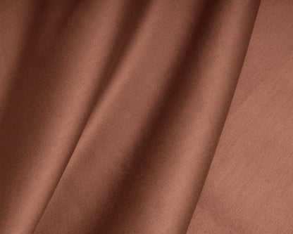 Satin Spannbettlaken Braun 70 x 200 cm - Palo24