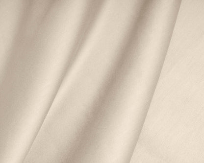 Topper Satin Spannbettlaken Sand 90 x 220 cm - Palo24