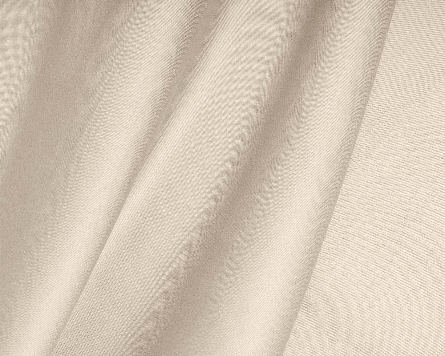Topper Satin Spannbettlaken Sand 160 x 200 cm - Palo24